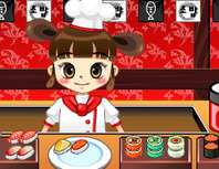 Cooking-game-in-a-sushi-restaurant